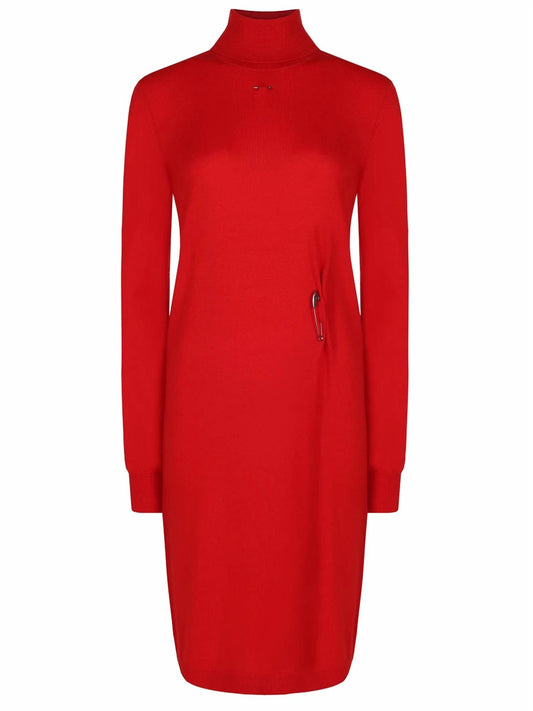 Barbara Bui - High Neck Wool Dress