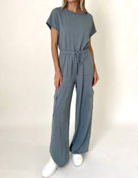 Six/Fifty - French Terry Phoenix Jumpsuit