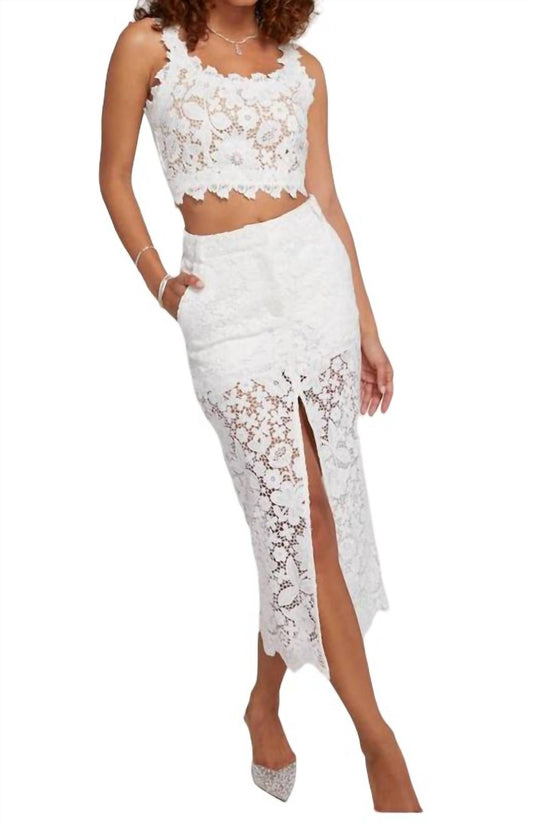 Generation Love - medina lace skirt