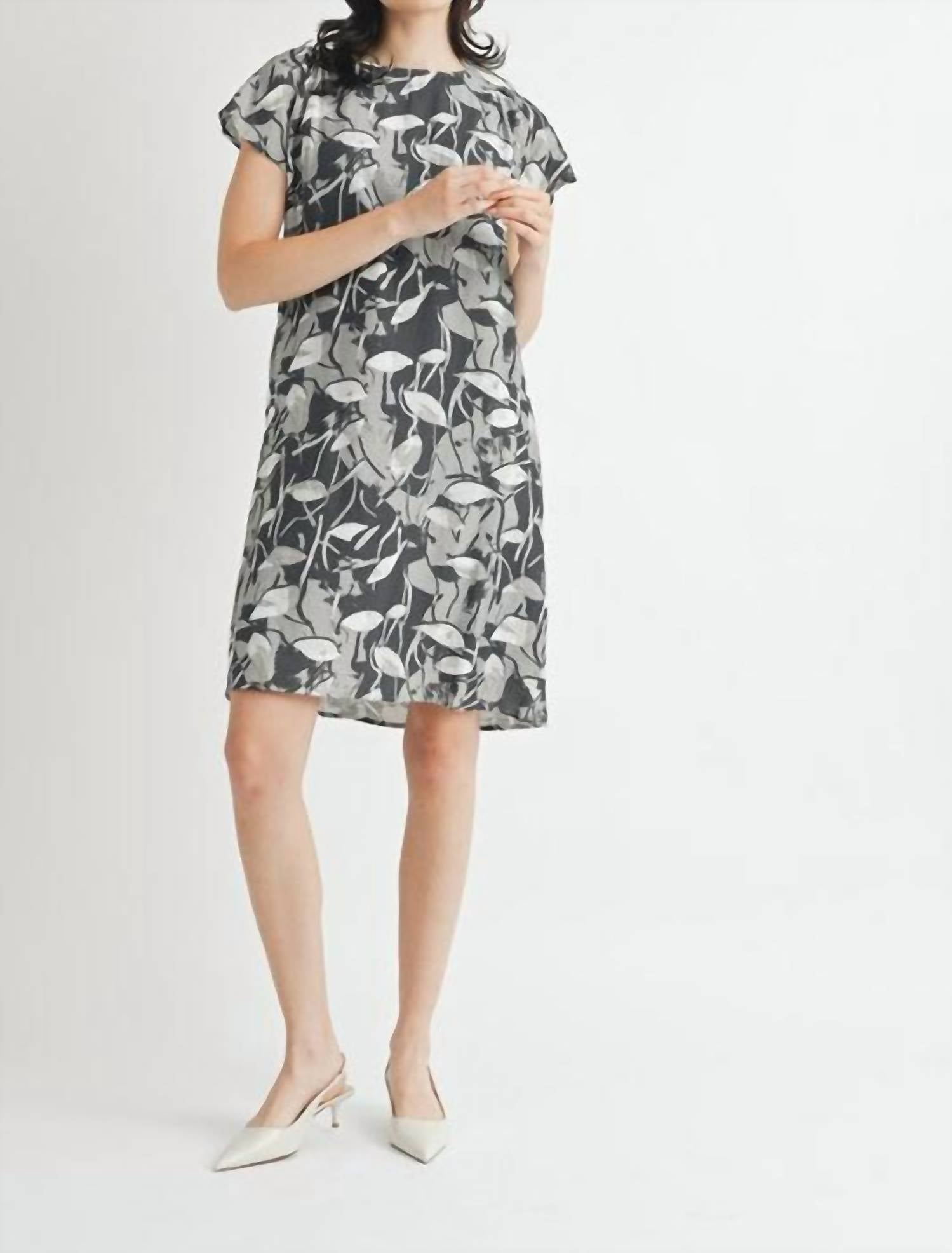 Fun 2 Fun - Abstract Print Mini Dress