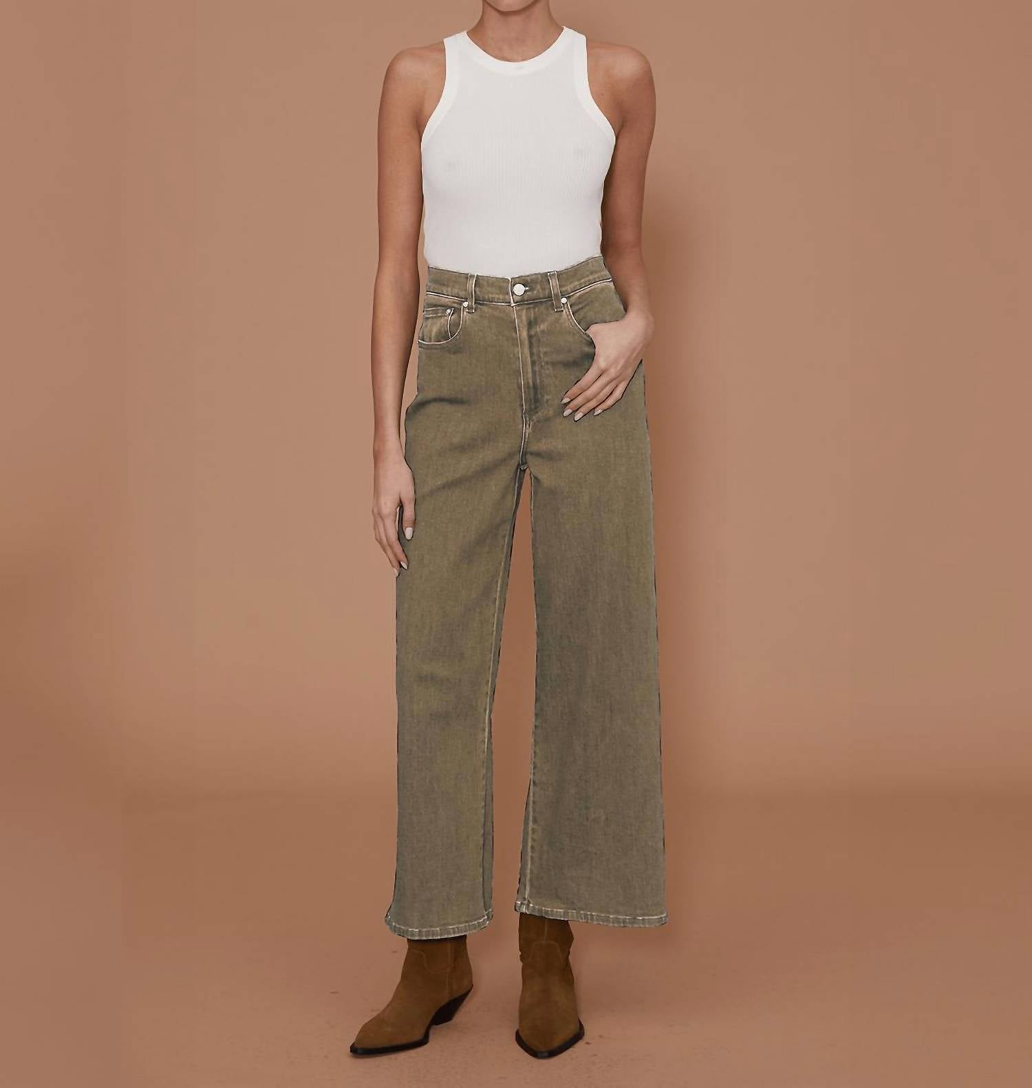 Le Jean - Juliette Wide Leg Ankle