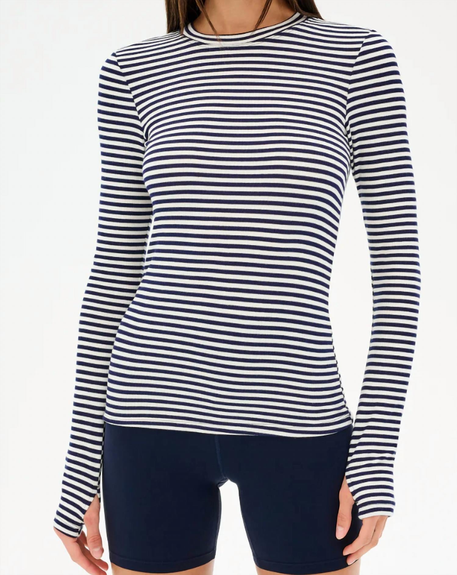 Splits59 - Louise Rib Long Sleeve Top