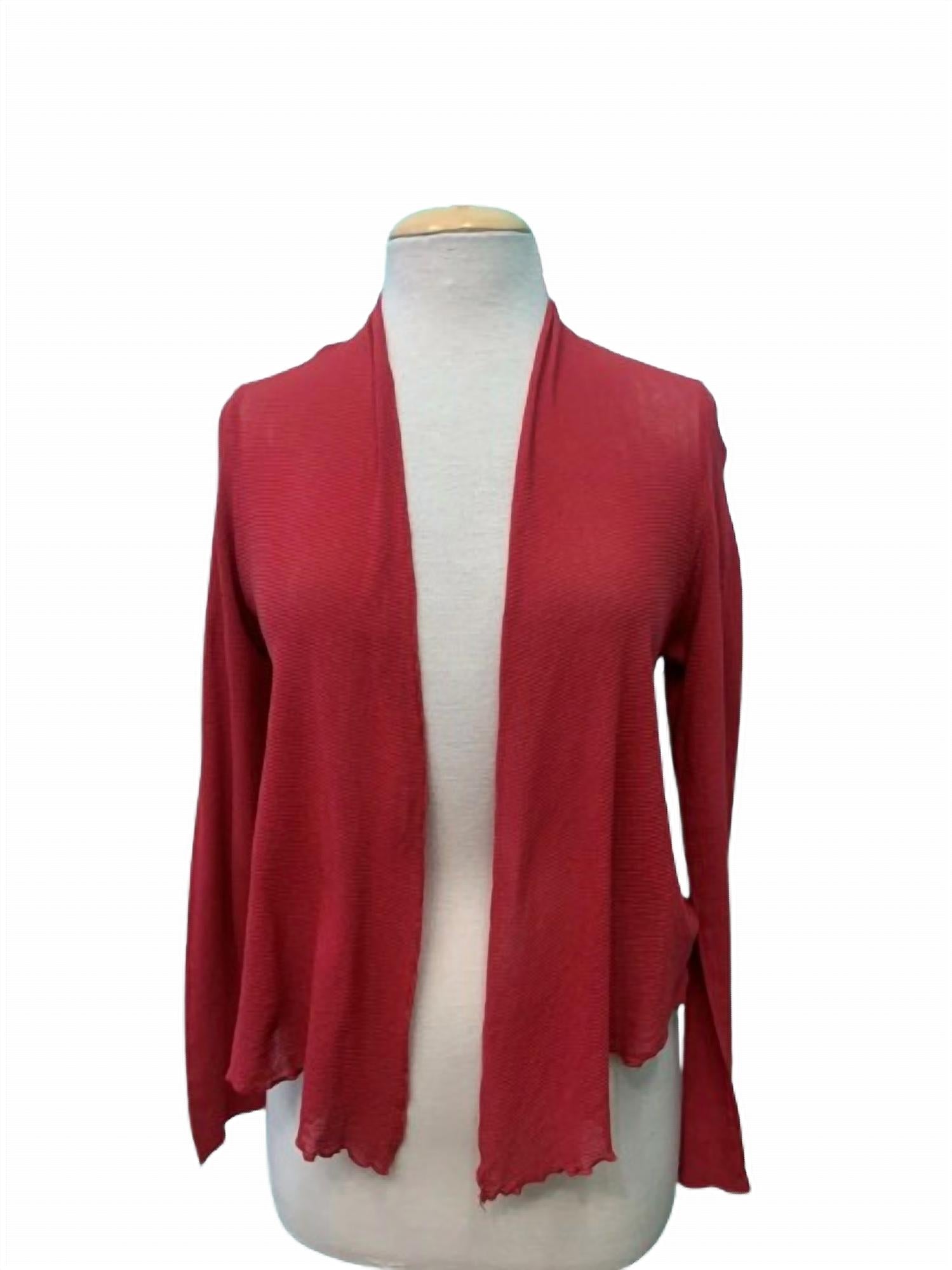 Cut Loose - Women's Tulle Mesh Crop Cardigan