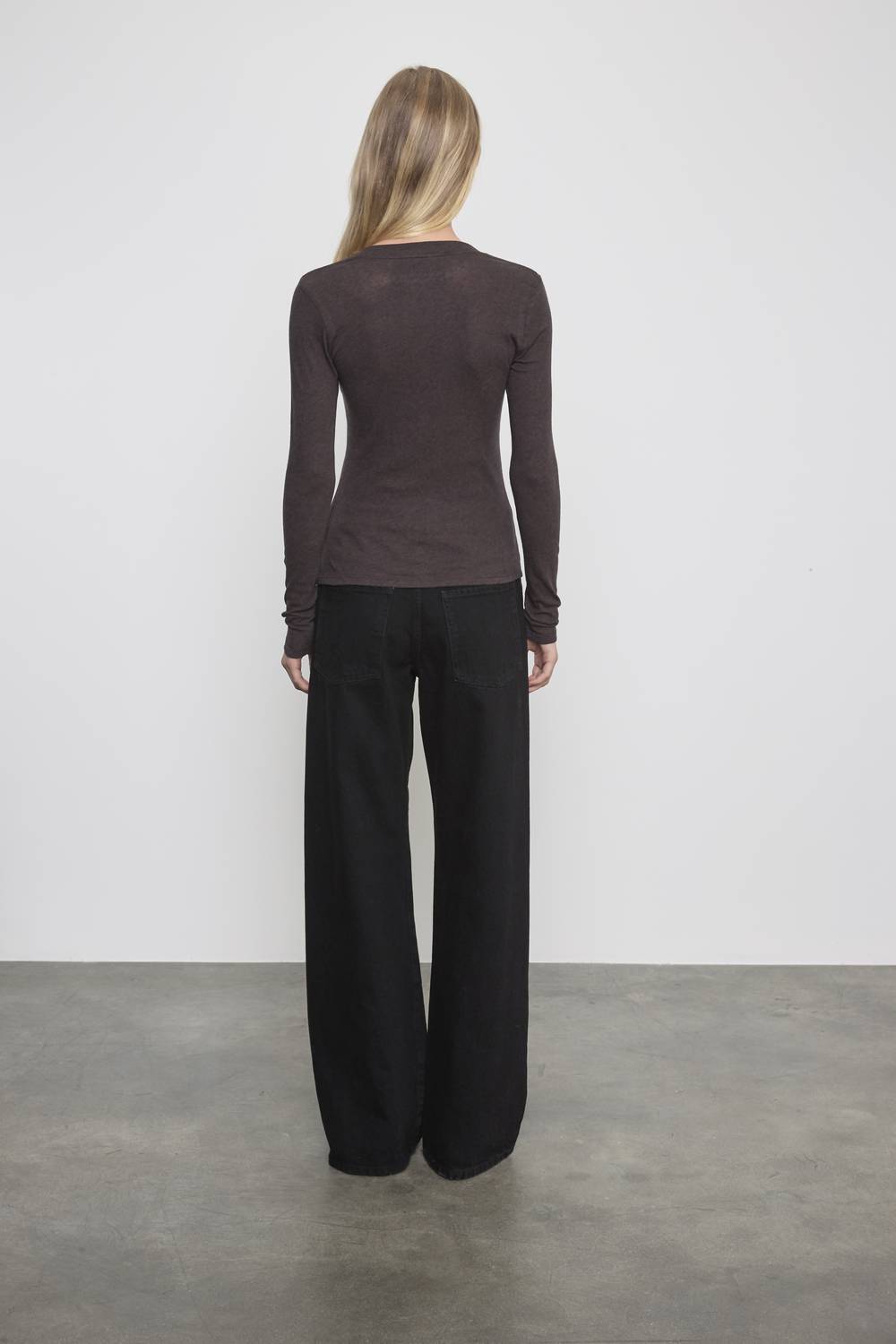 Enza Costa - CASHMERE LONG SLEEVE CARDIGAN