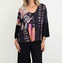 Ozai N Ku - Bouquet V-neck Top