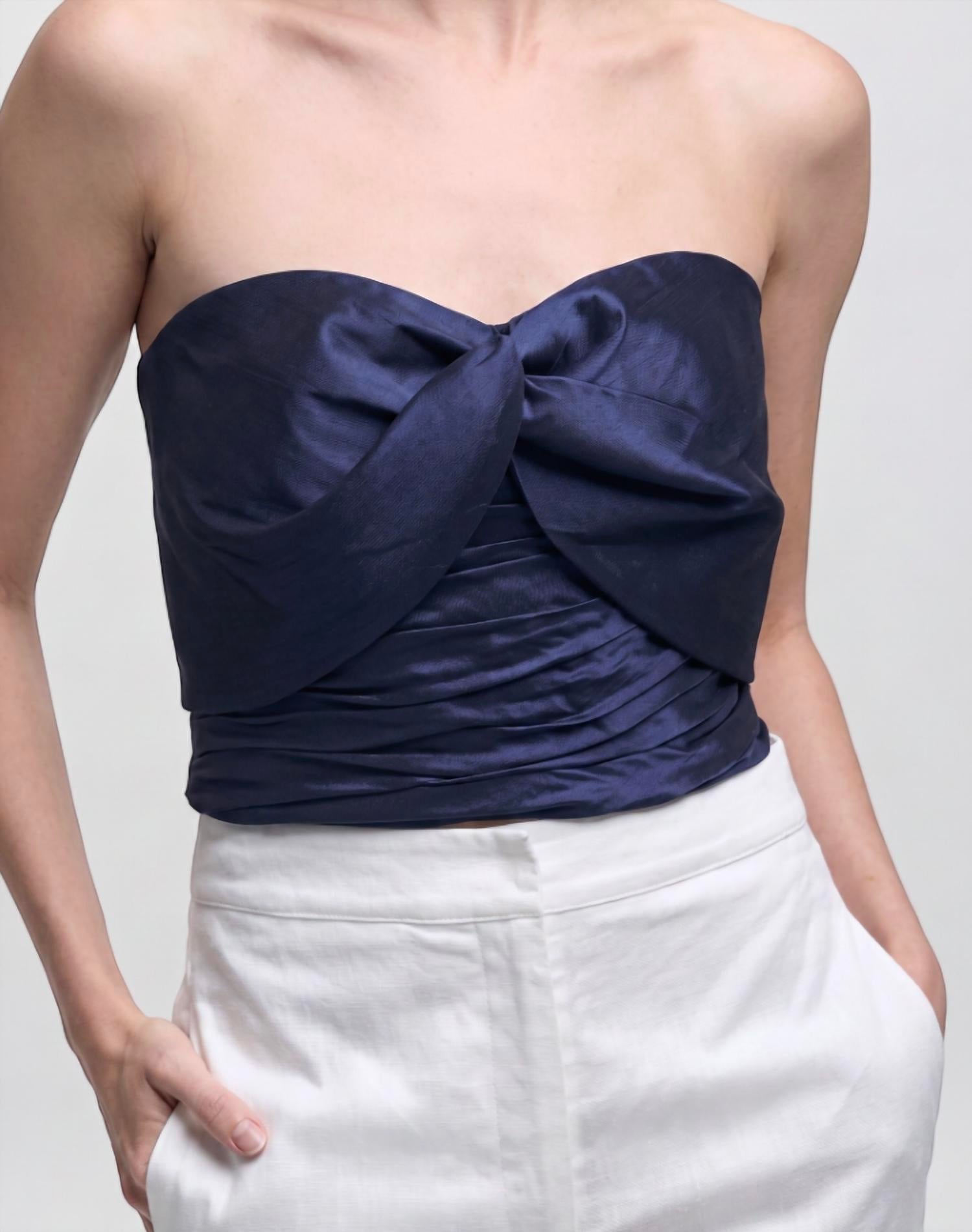 Kika Vargas - KALI TAFFETA TOP