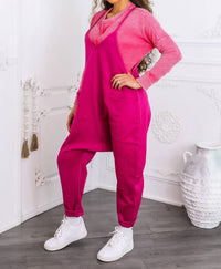 Surelymine - Slouchy Pocket Jumpsuit