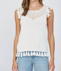 Fate - Tassel Detail Tank