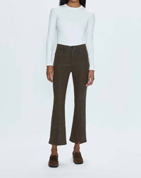 PISTOLA Lennon High Rise Bootcut Jeans With Slit in coated palm - women's jeans