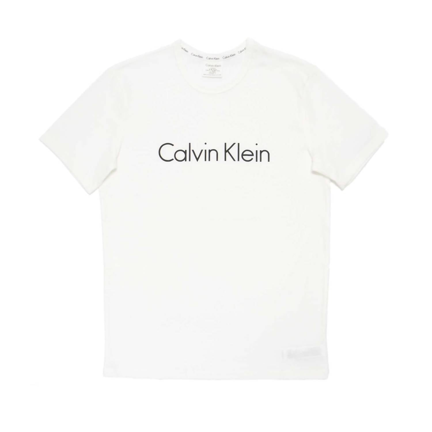 Calvin Klein - Men's Comfort Cotton Logo Crew Neck T-shirt