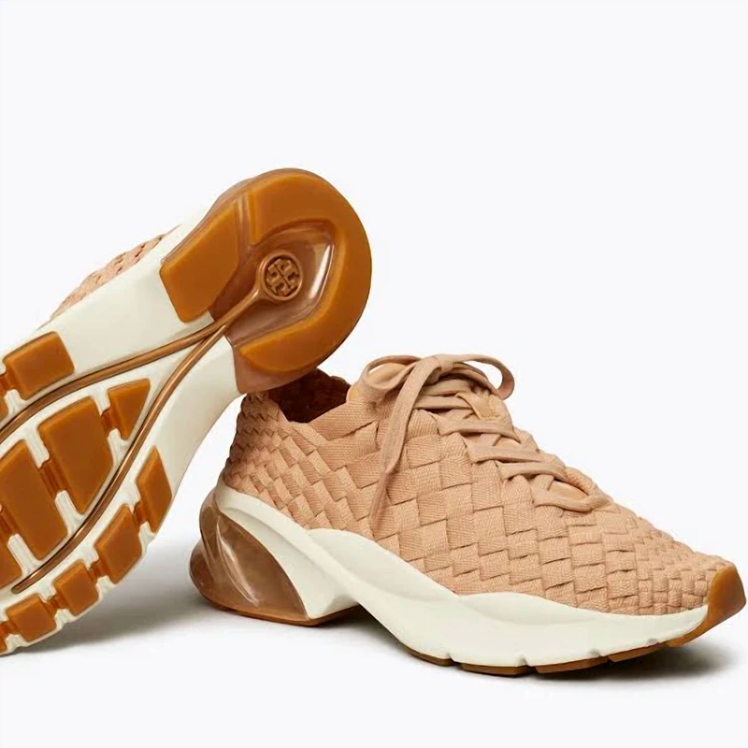 Tory Burch - Women's Good Luck Woven Trainer Sneaker