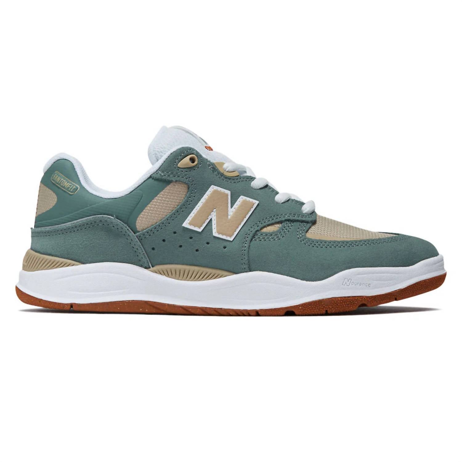 New Balance Men's Tiago Lemos 1010 Shoes in green beige - men's sneaker