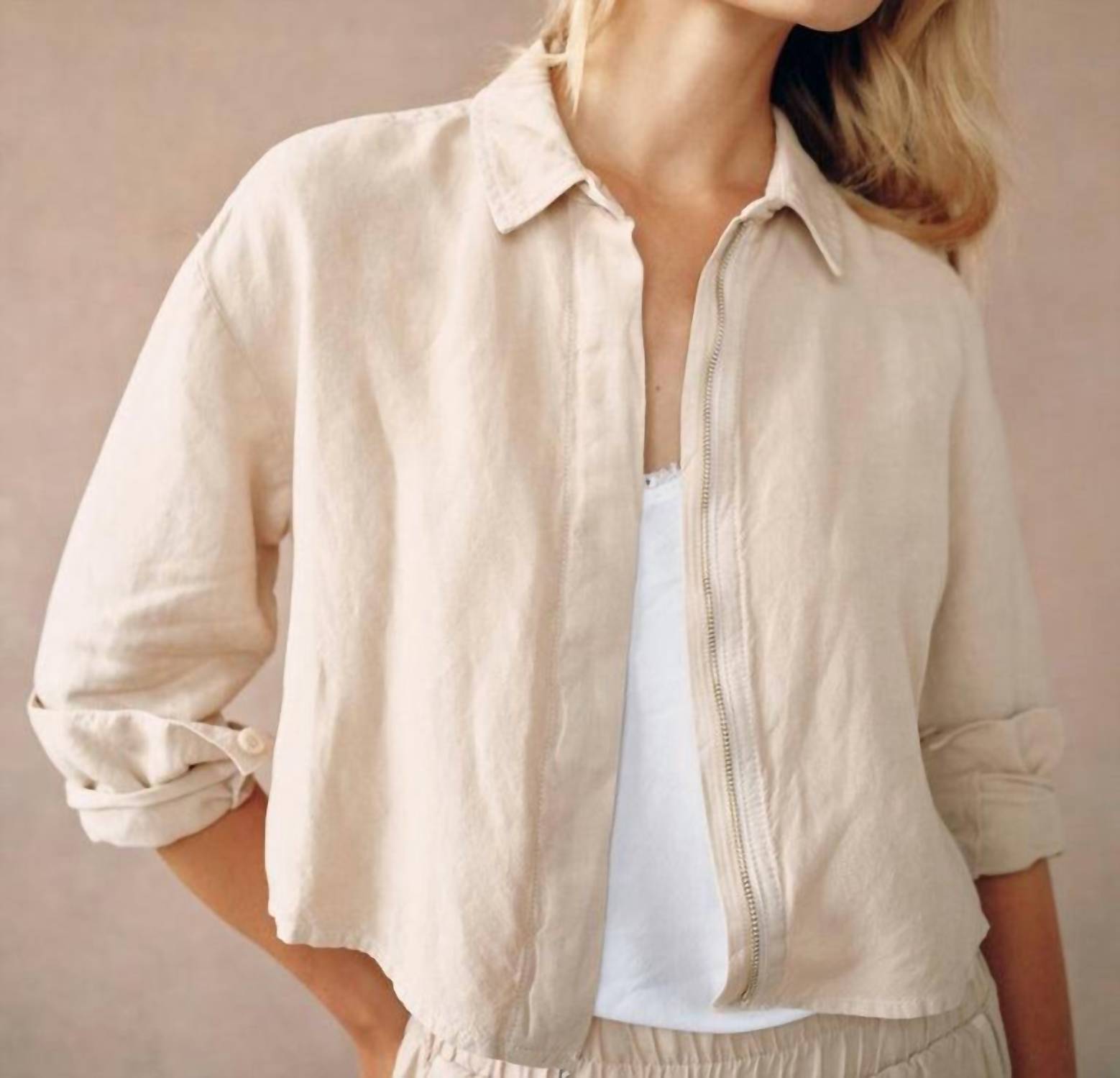 Bella Dahl - Oversized Cropped Jacket