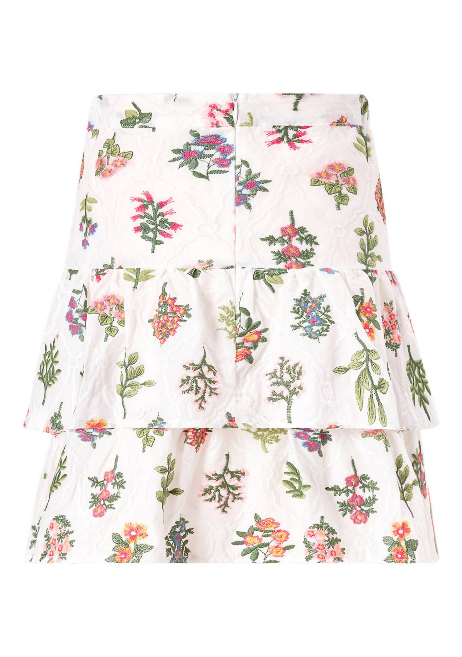 Marlo - Girl's Lillian Embroidered Skirt