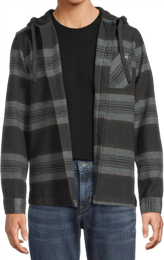 Salty Crew - Outback Hooded Flannel Hoodie