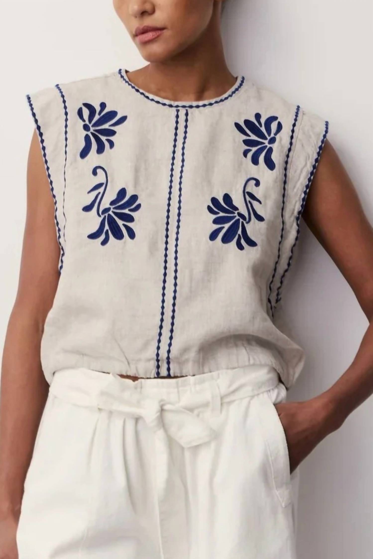 Melissa Nepton - Reine Sleeveless Top