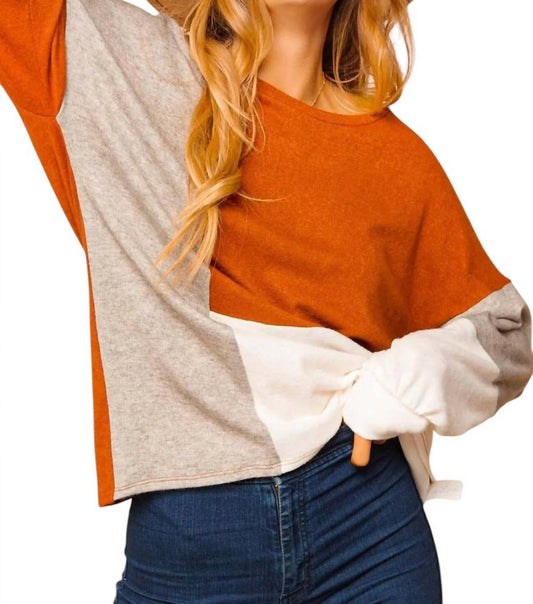 Haptics - COLORBLOCK SWEATER