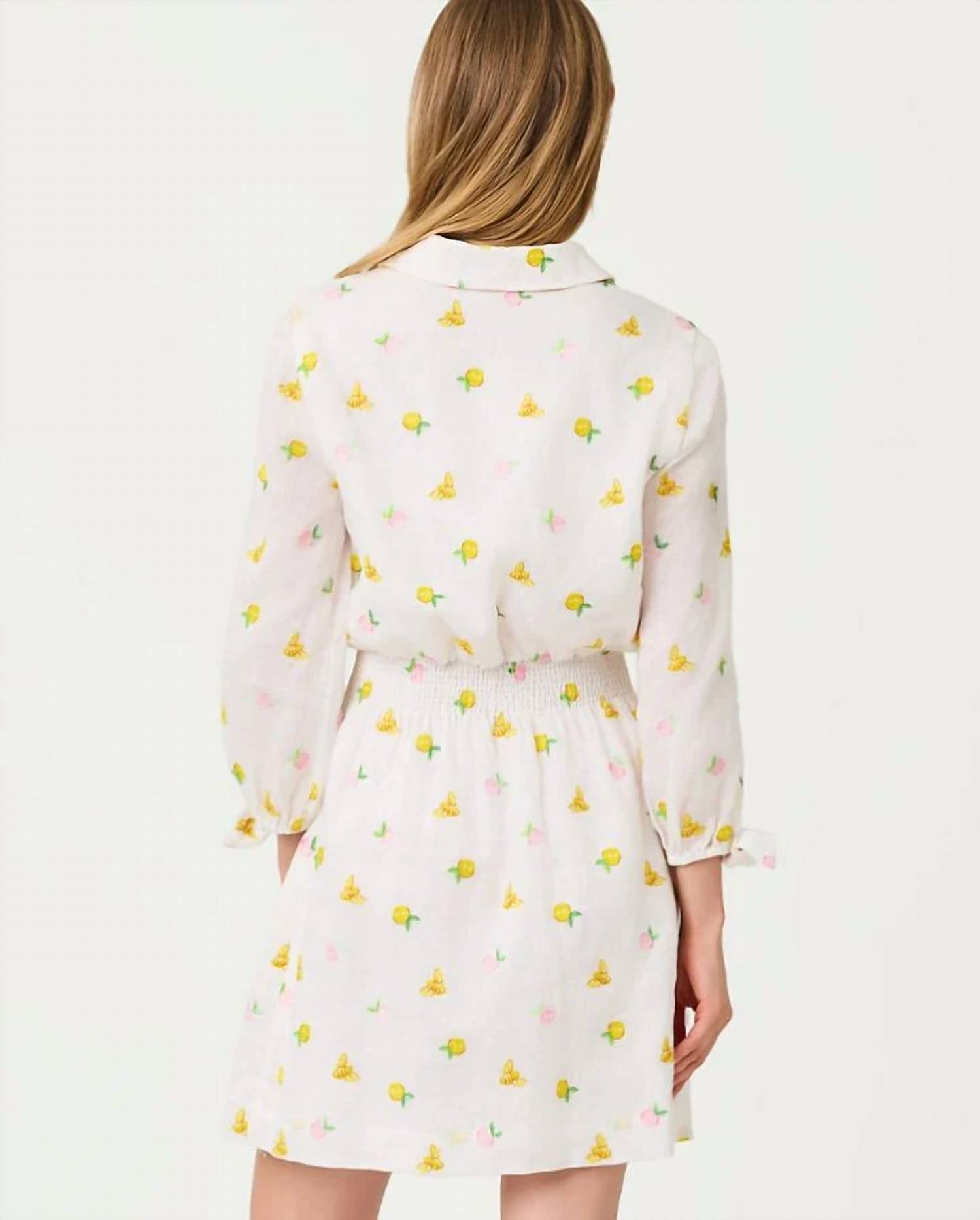 Lilly Pulitzer - ABRALYNN LINEN SHIRTDRESS
