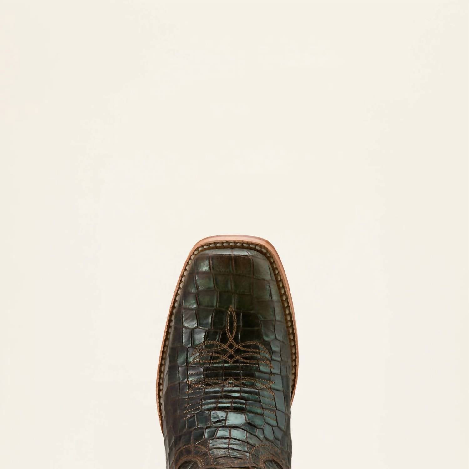 Ariat - Women's Futurity Boon Leather Croc Print Western Boot