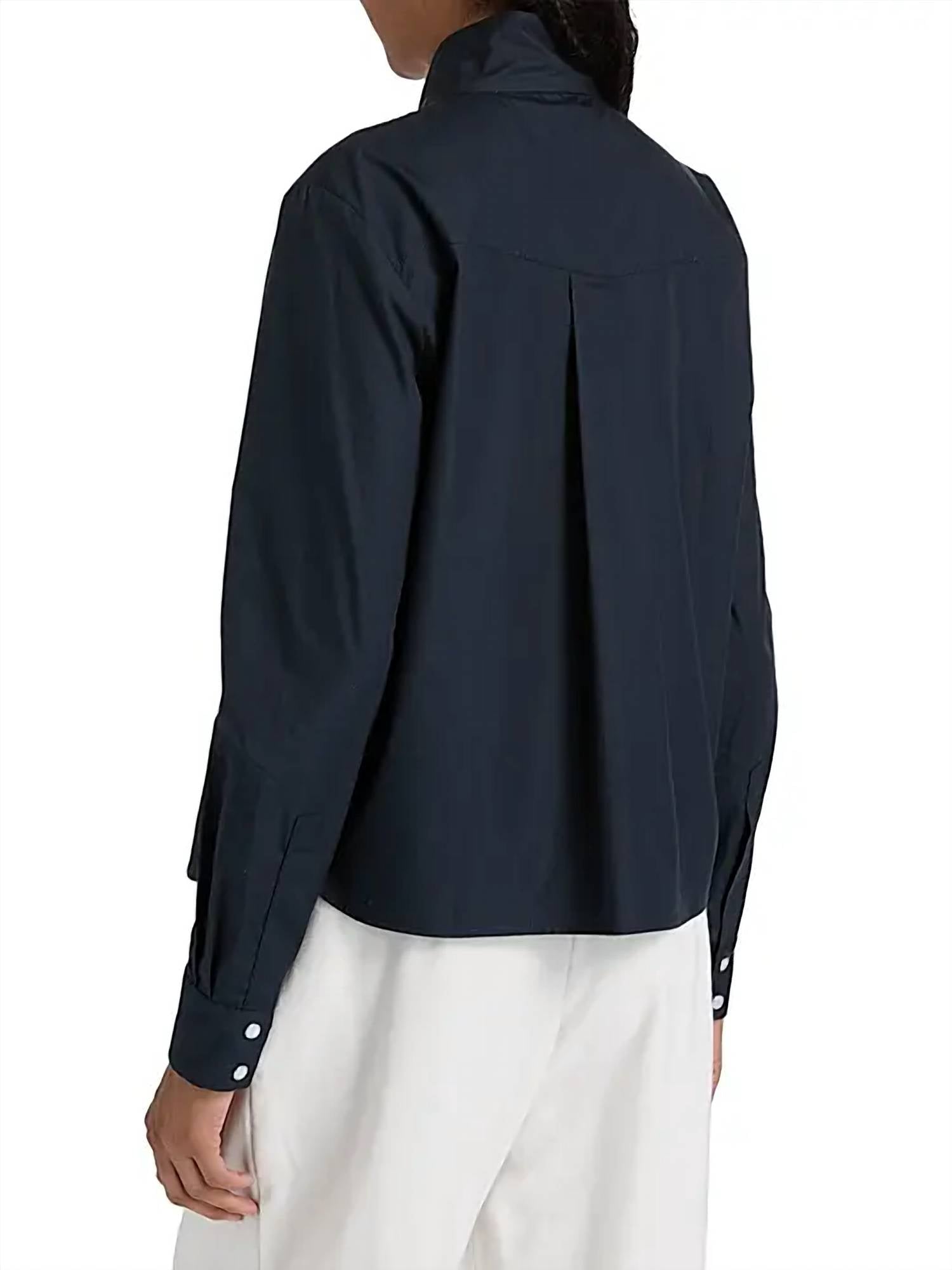 Twp - Connor Long Sleeve With Tie Blouse