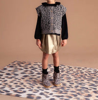 Tocoto Vintage - Leatherette Mini Skirt