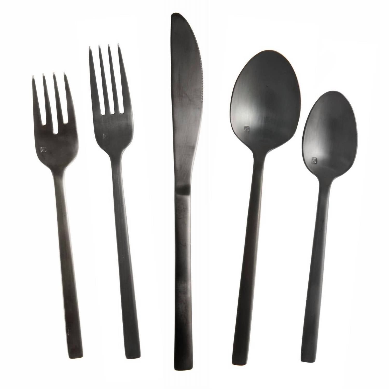 Arezzo - Brushed Flatware Set – 20 Pieces