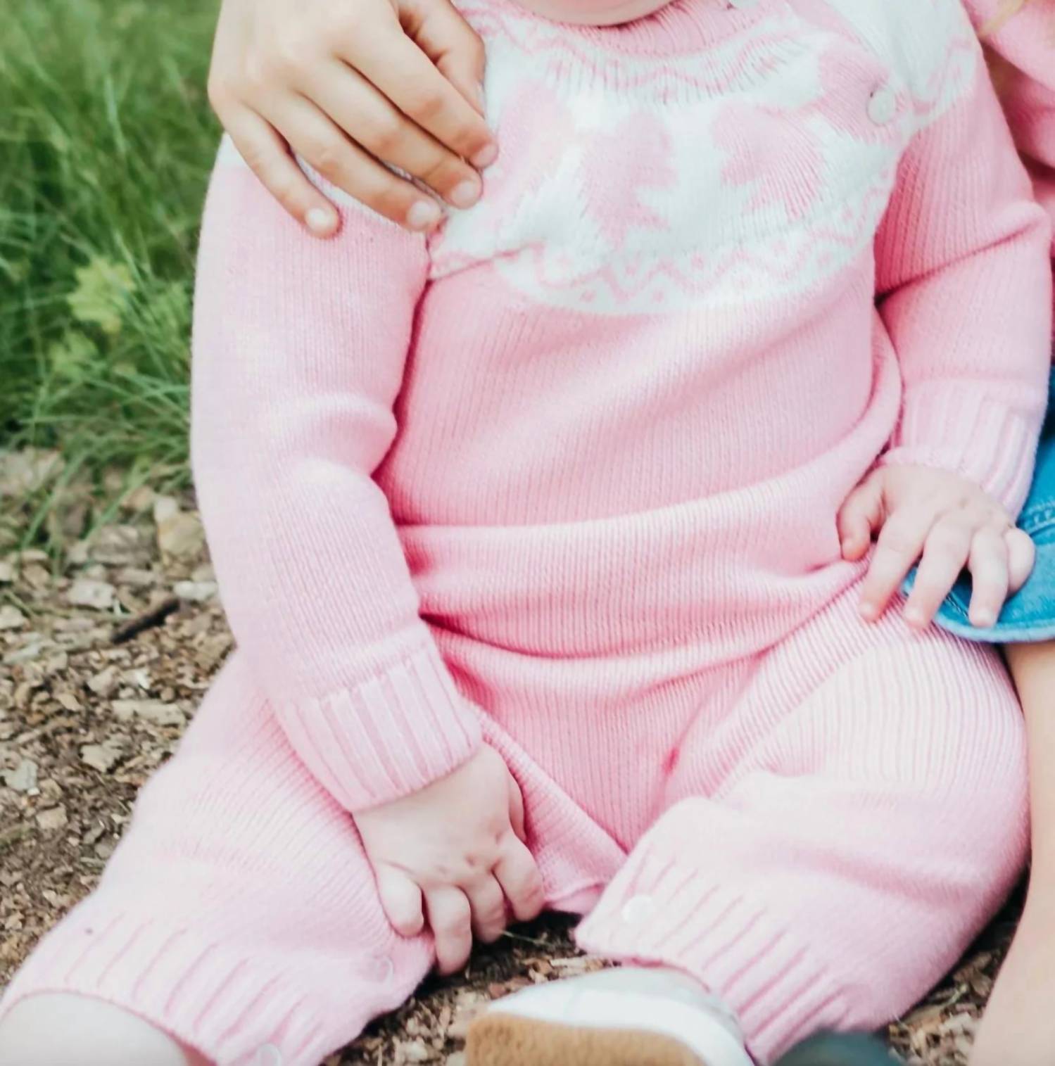 Maddie & Connor Co. - Bows Sweater Romper