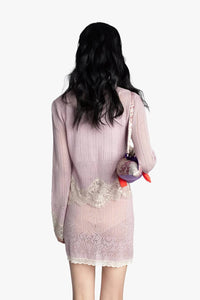 Anna Sui - Lingerie Lace Knit Cardigan