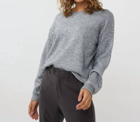 Esqualo - Svala Melange Strass Stones Sweater
