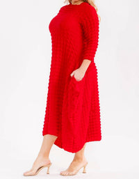 Karen Kane - Bubble Popcorn Maxi Dress