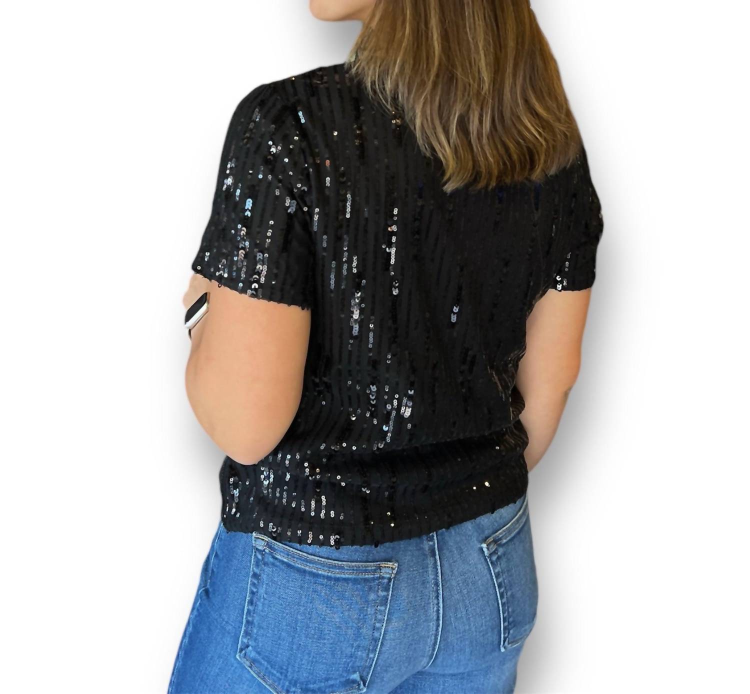 Sanctuary - Sequin Perfect Tee