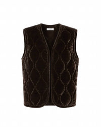 Lanhtropy - Women's Waves Velvet Quilted Vest