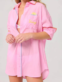 Shiraleah - Vacay Out Of Office Cover-up Shirt