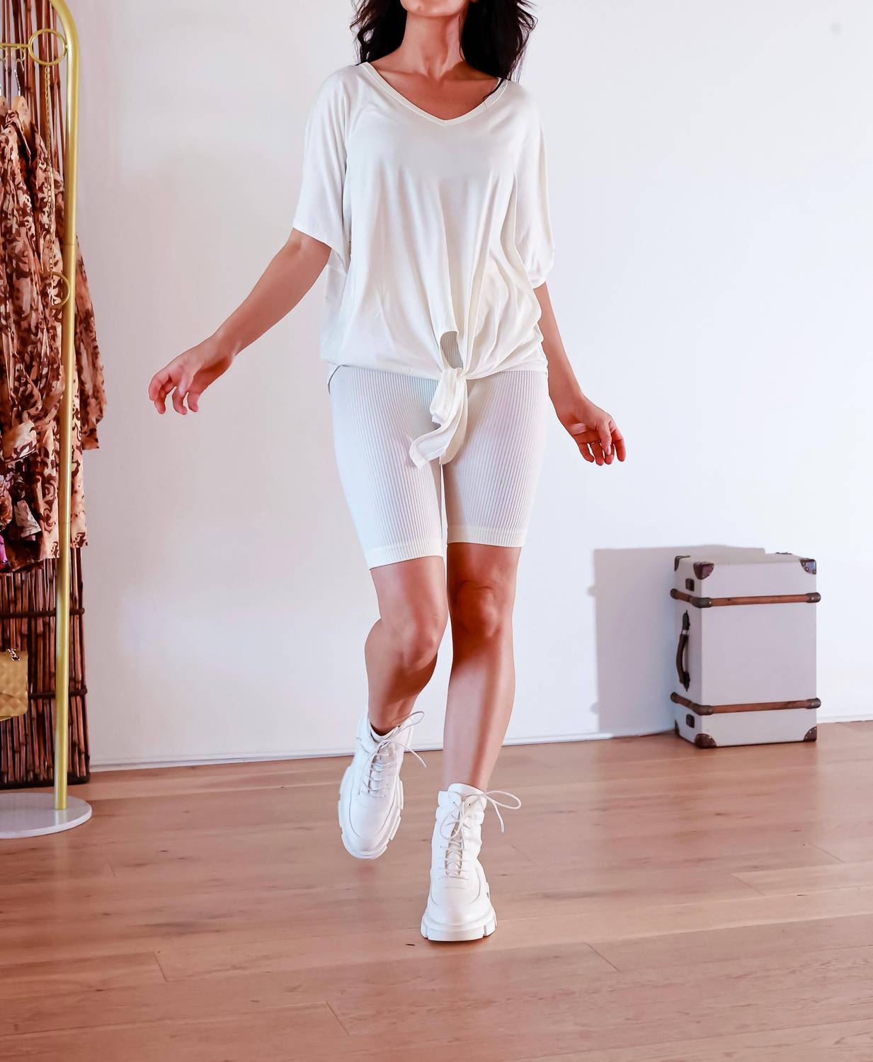Little Secret Of Mine - Ribbed Shorts Set