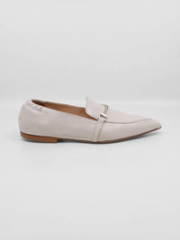 Laura Bellariva - Women's Toledo Sasso Pointed-toe Flat Leather Loafer