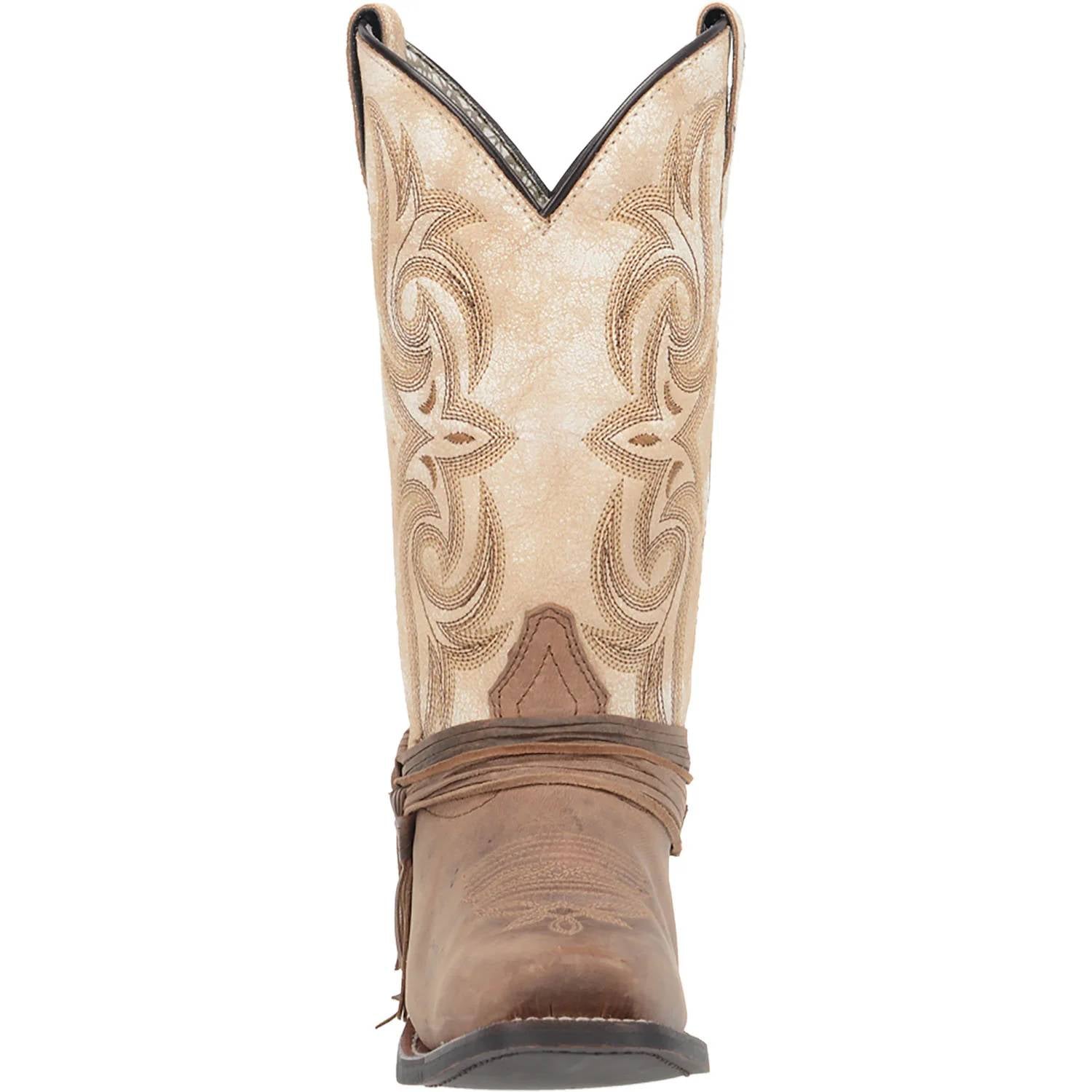 Laredo - Women's Myra Cowgirl Narrow Square Toe Fringe Boot