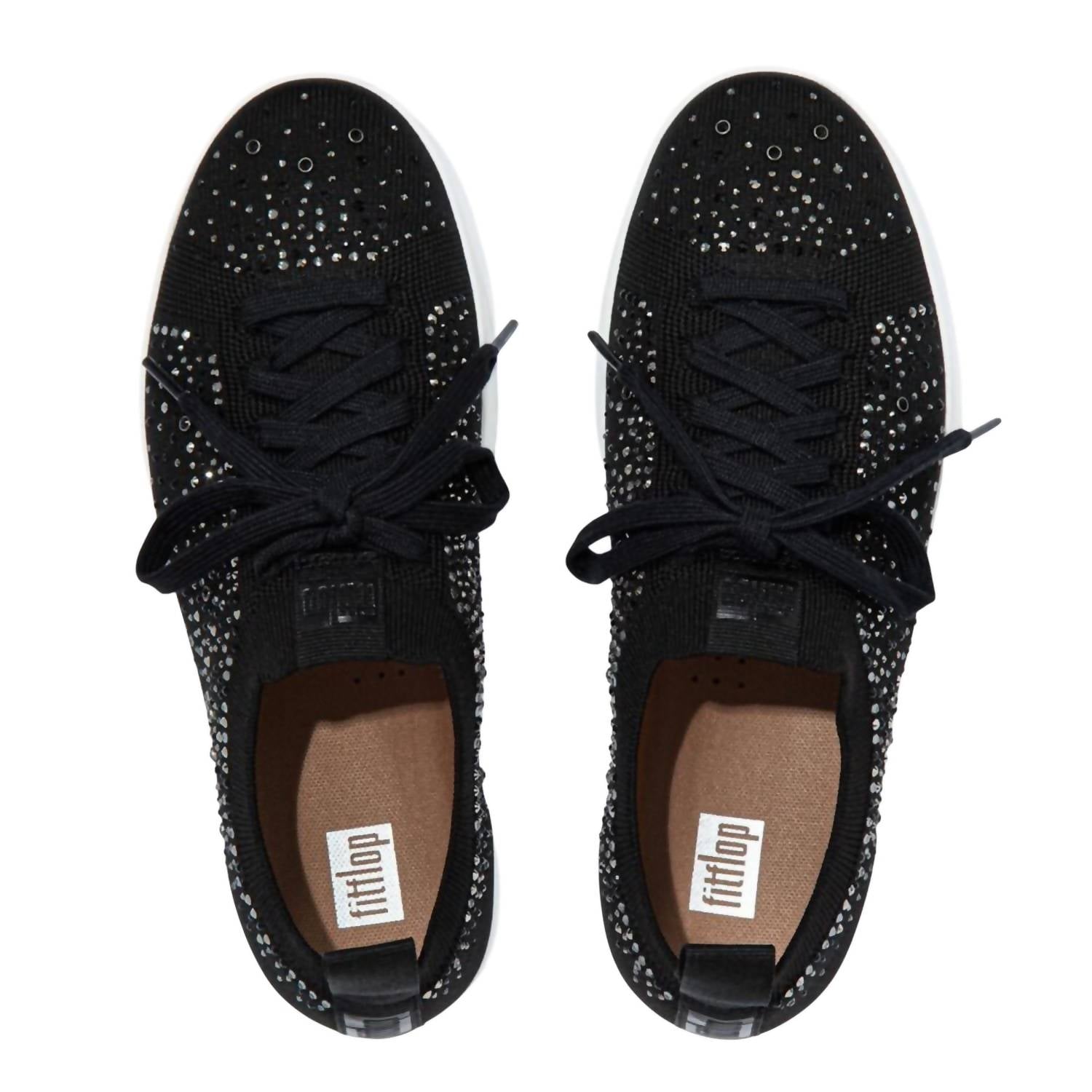 Fitflop - Women's Rally Ombre Crystal Knit Trainers Sneakers