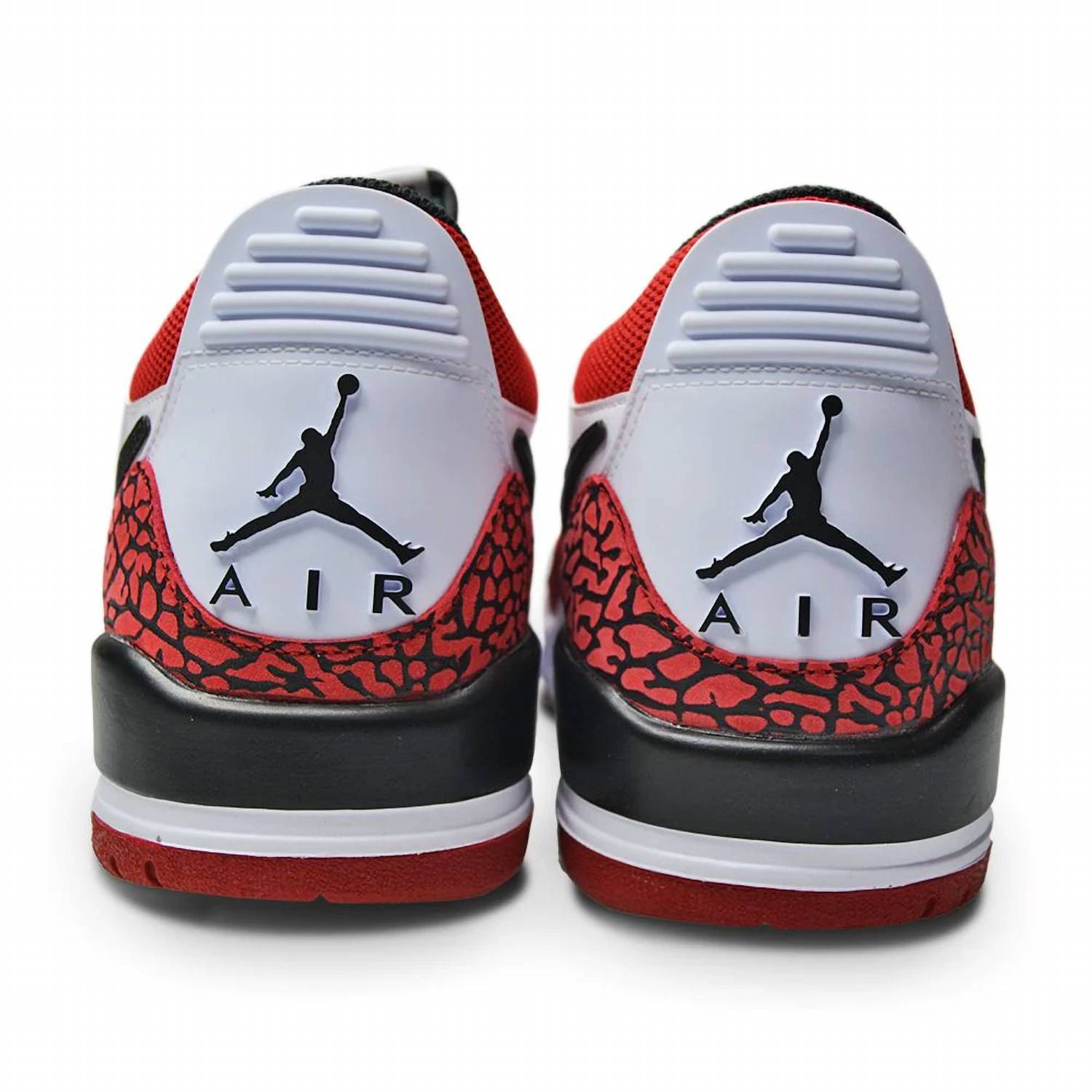 Air Jordan Men's Legacy 312 Low Sneakers in red black white - men's sneaker - view 4