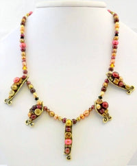 Michal Golan - Women's Pearl Fish Pendant Necklace