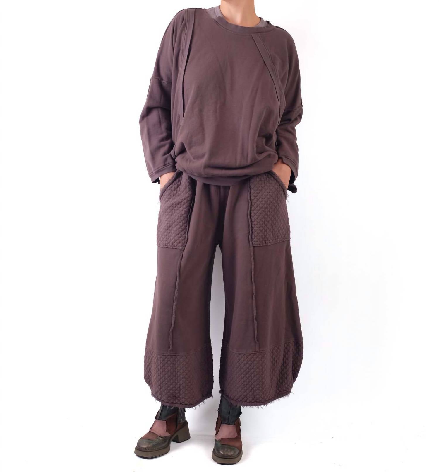 Bodil - Mixed Baggy Pants