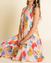 Thml - Spotted Tiered Midi Dress