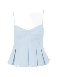 Clea - Iris Pleated Top