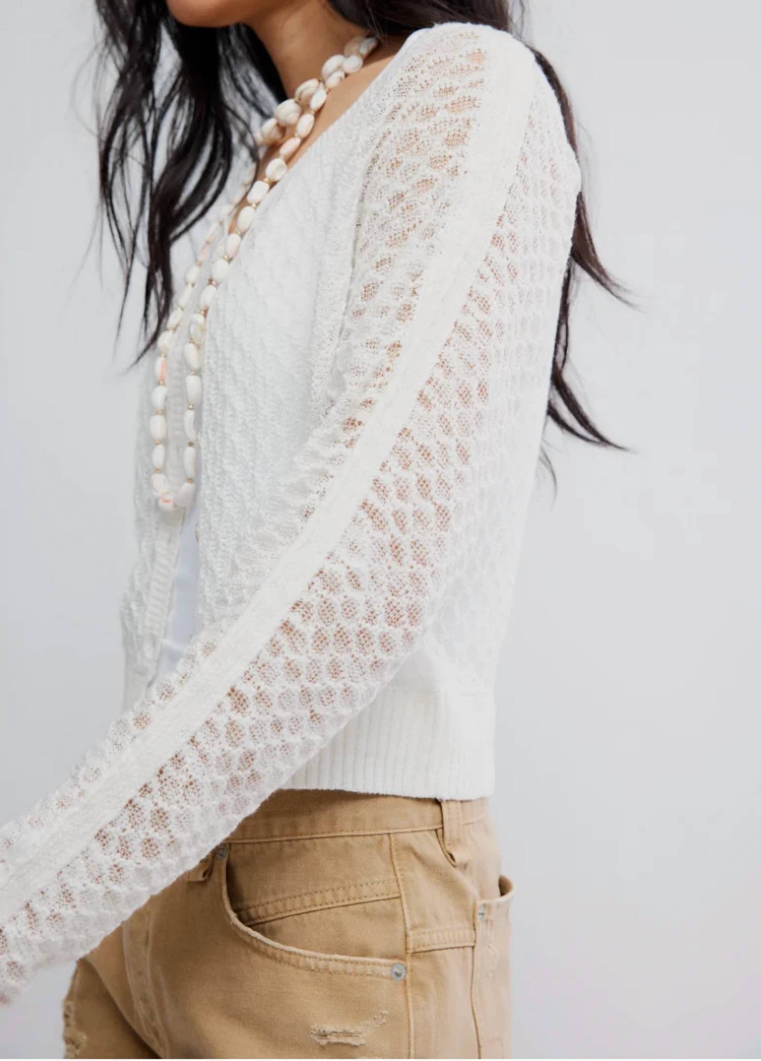 Free People - Maris Fine Gauge Cardigan