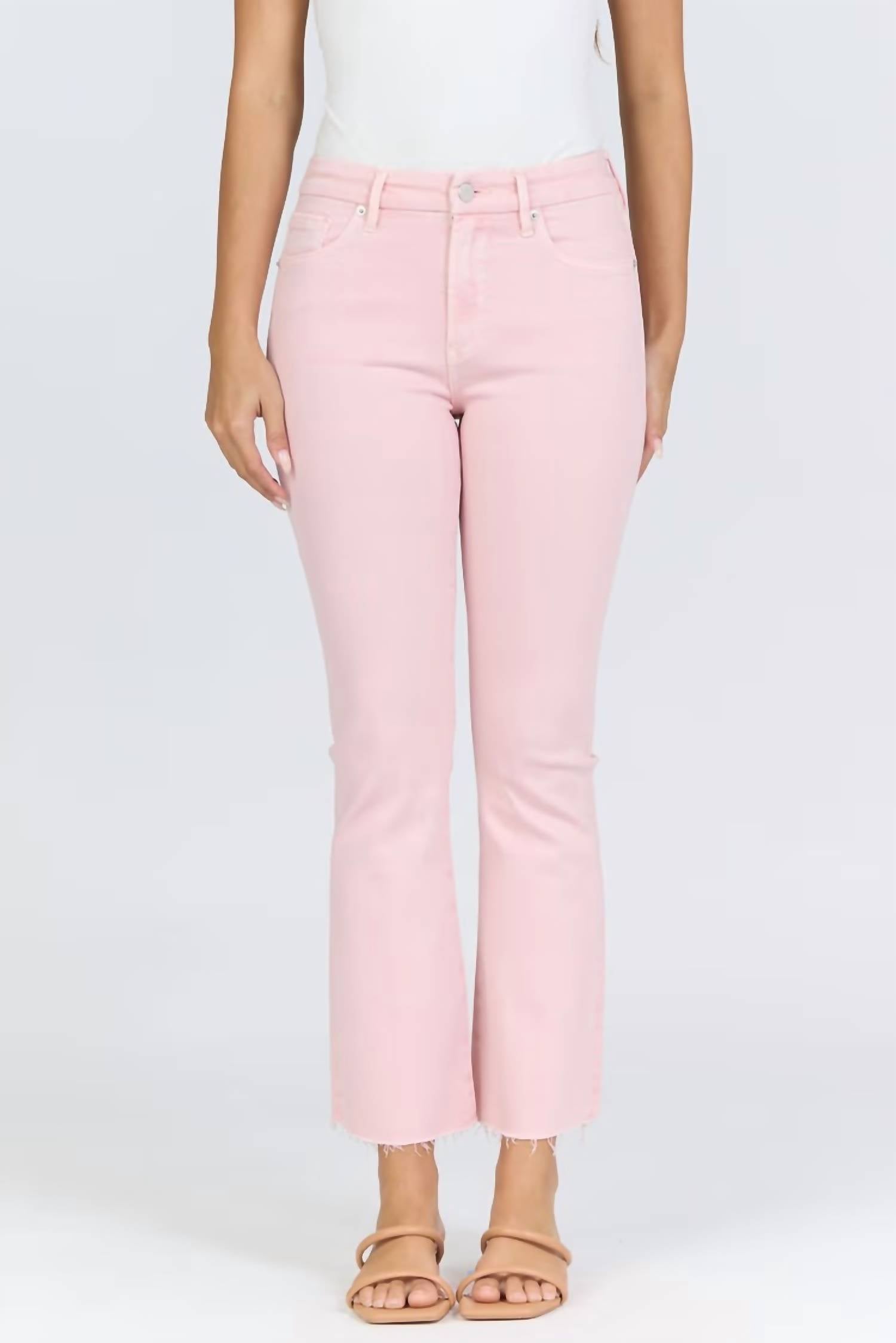 Dear John Denim - Jeanne Ankle Flare Straight Leg Jean