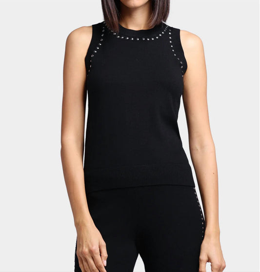 Minnie Rose - Western Embellished Tank Top