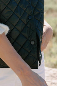 Powder Puff Collection - Quilted Recycled Nylon Vest