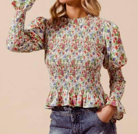 So Me - Felecity Floral Top