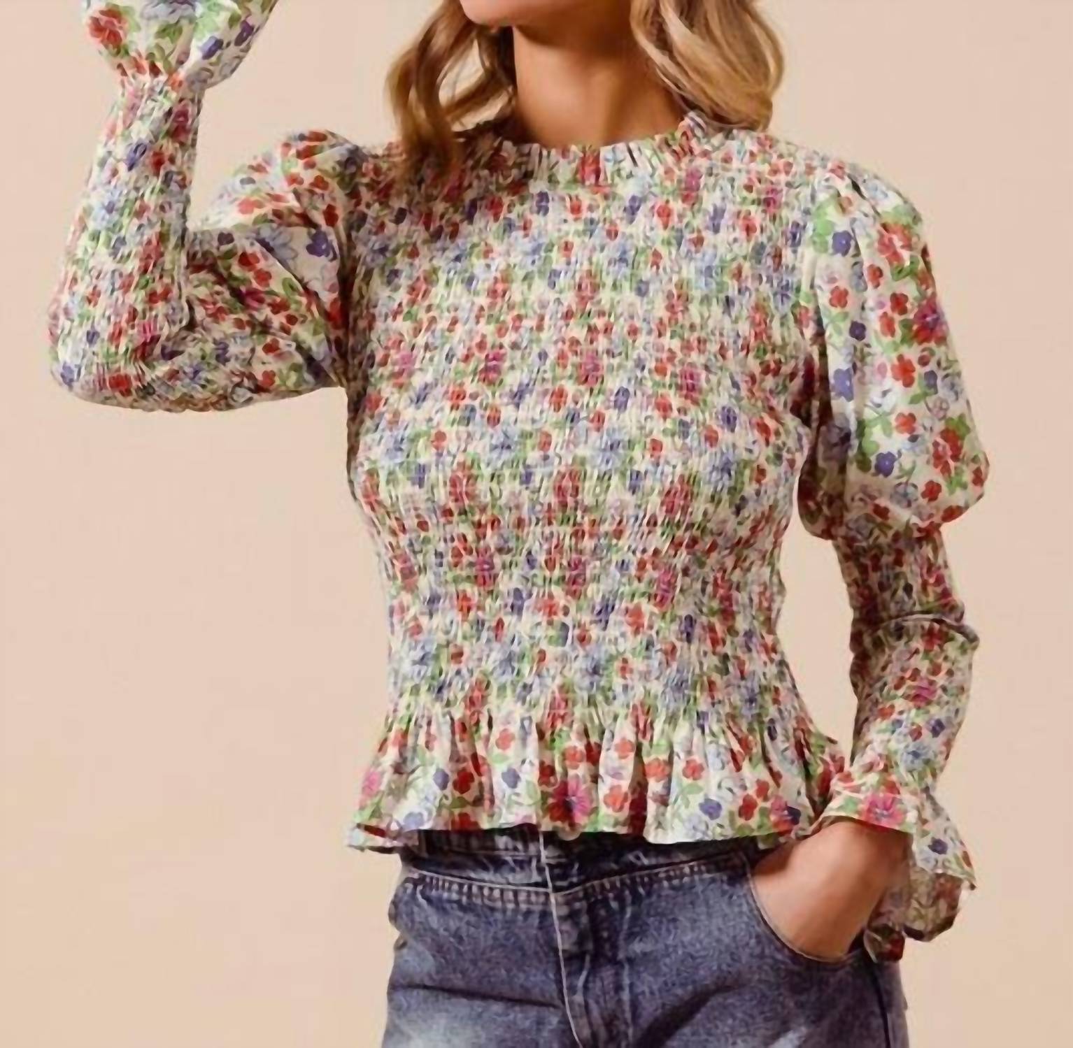 So Me - Felecity Floral Top