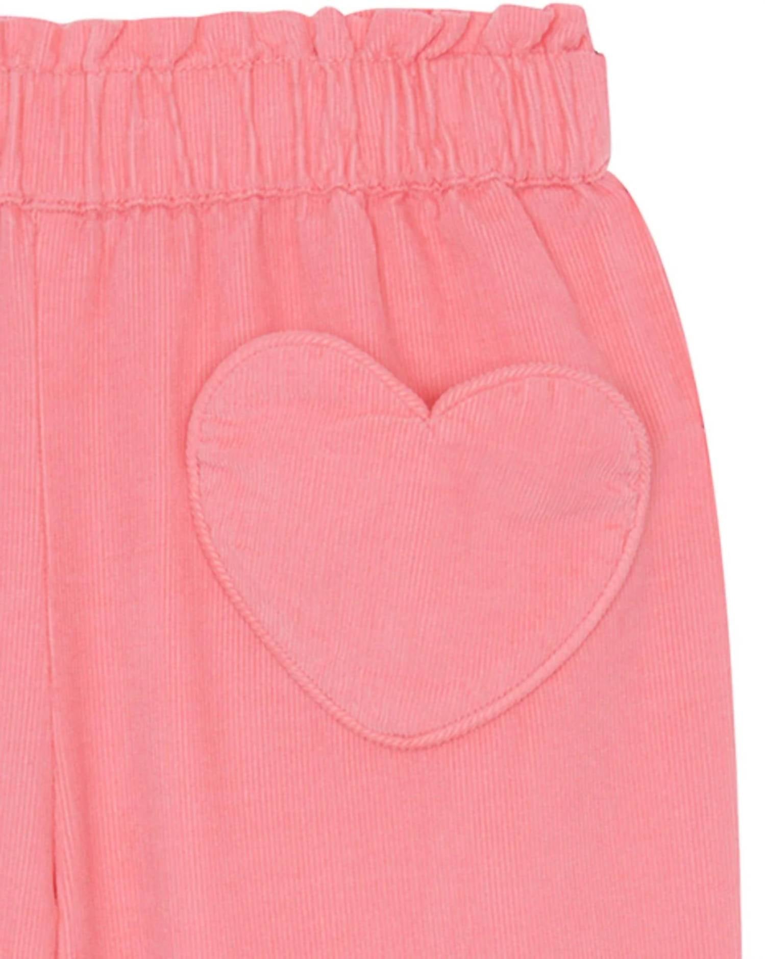 Bonton - Kid's Velvet Duck Pants