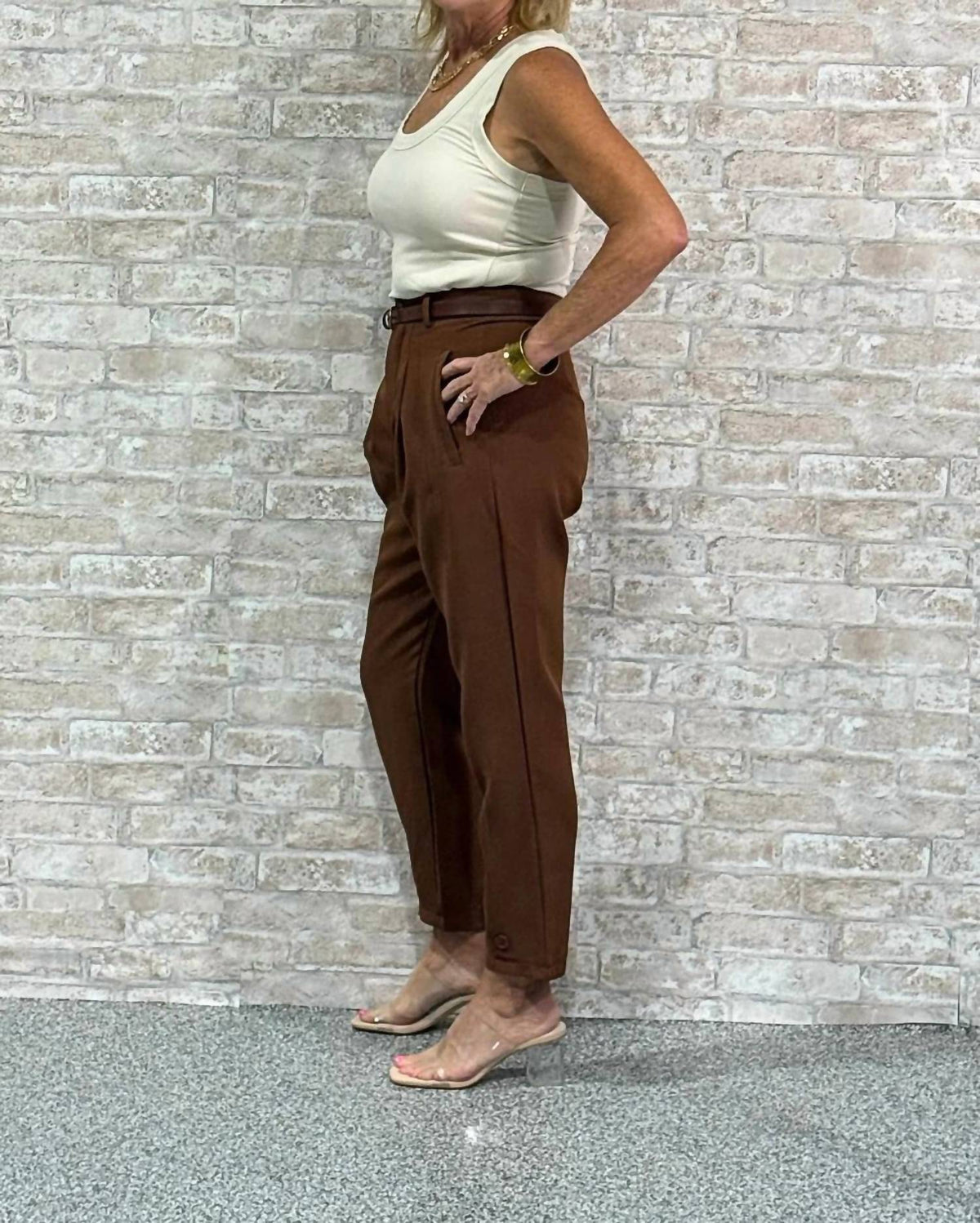 Hiddenbrand - The Clarity Belted Trousers